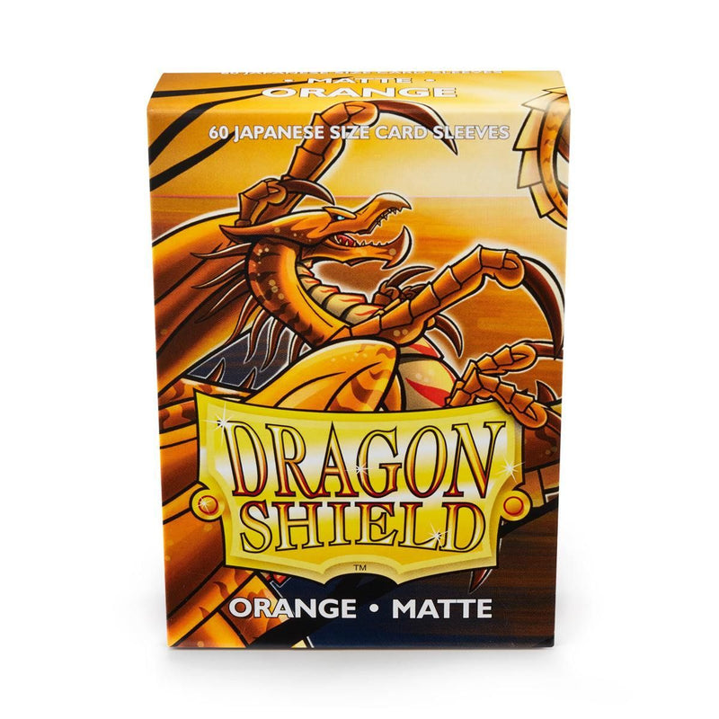 Matte Mini Sleeves (Orange) | Dragon Shield