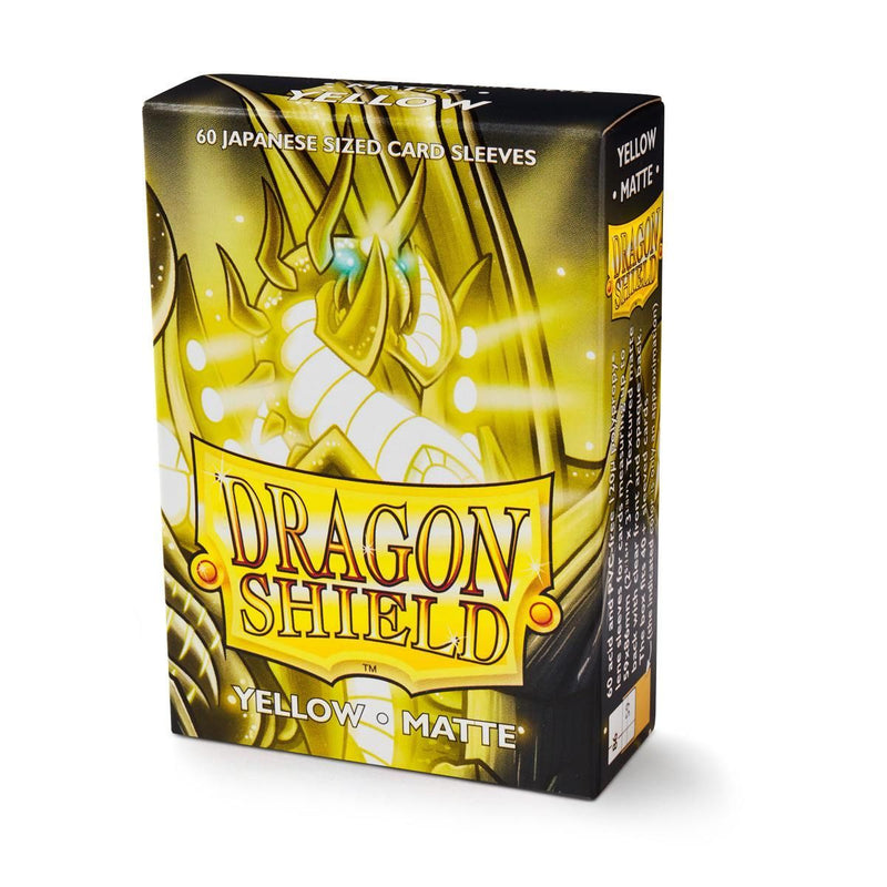 Matte Mini Sleeves (Yellow) | Dragon Shield