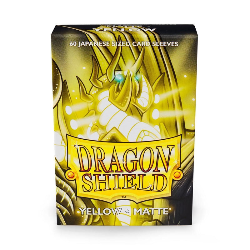 Matte Mini Sleeves (Yellow) | Dragon Shield