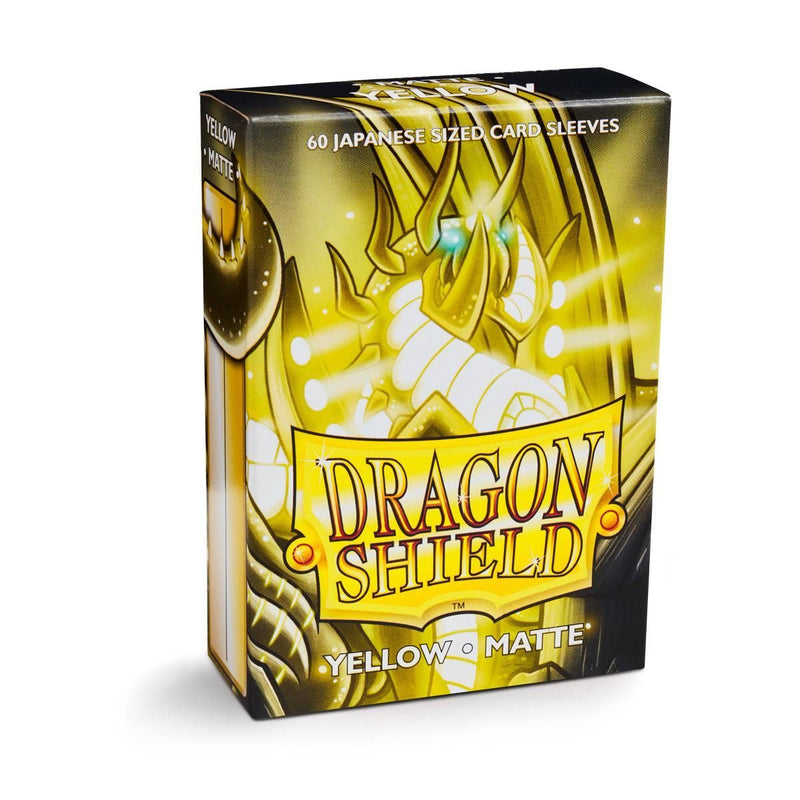 Matte Mini Sleeves (Yellow) | Dragon Shield