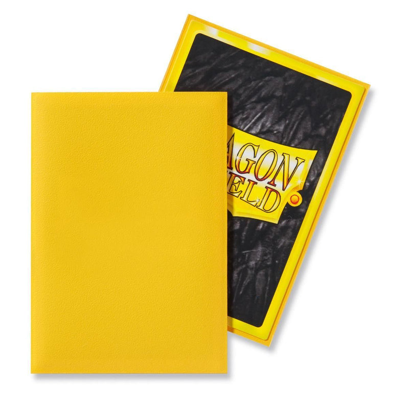 Matte Mini Sleeves (Yellow) | Dragon Shield