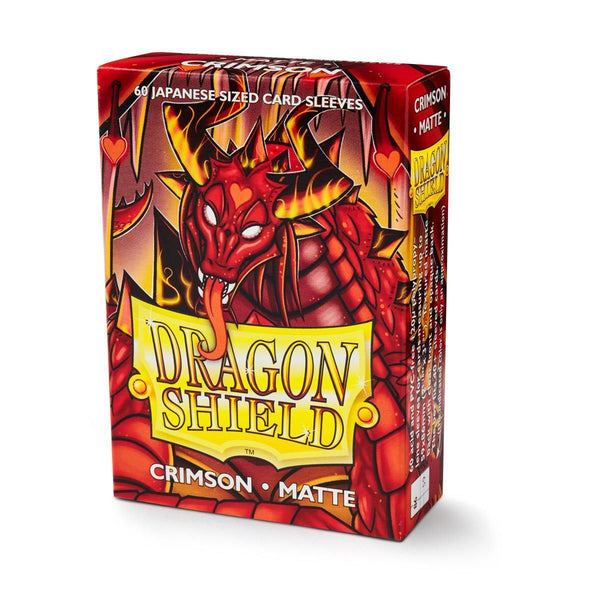 Matte Mini Sleeves (Crimson) | Dragon Shield