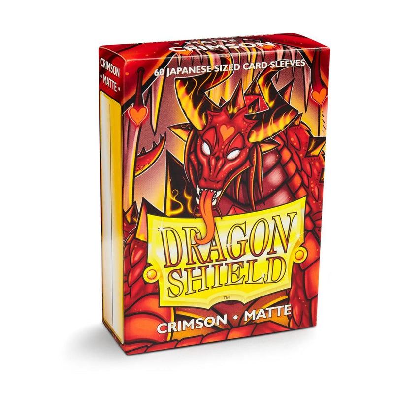 Matte Mini Sleeves (Crimson) | Dragon Shield