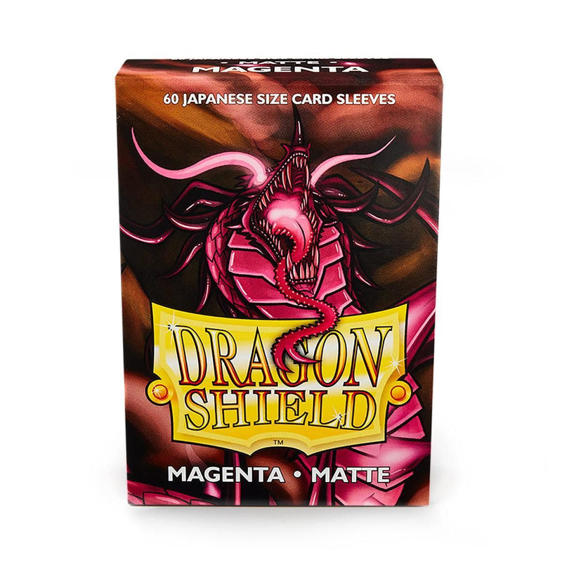 Matte Mini Sleeves (Magenta) | Dragon Shield