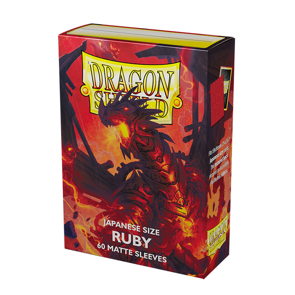Matte Mini Sleeves (Ruby) | Dragon Shield