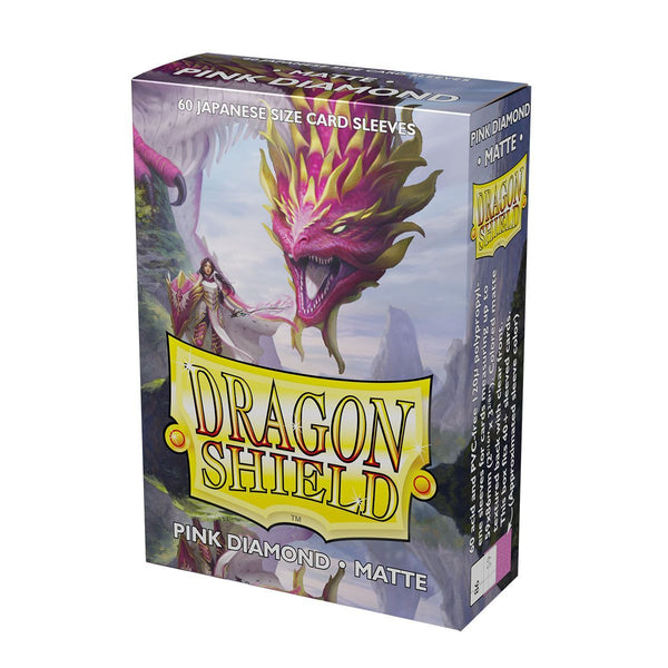 Matte Mini Sleeves (Pink Diamond) | Dragon Shield