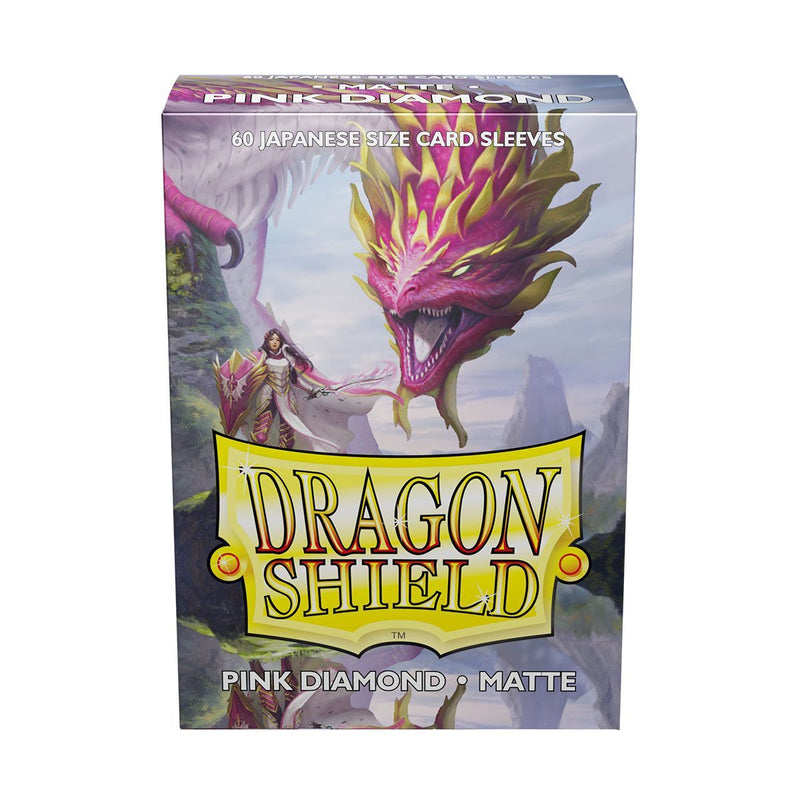 Matte Mini Sleeves (Pink Diamond) | Dragon Shield