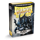 Matte 60 Standard Sleeves (Black) | Dragon Shield