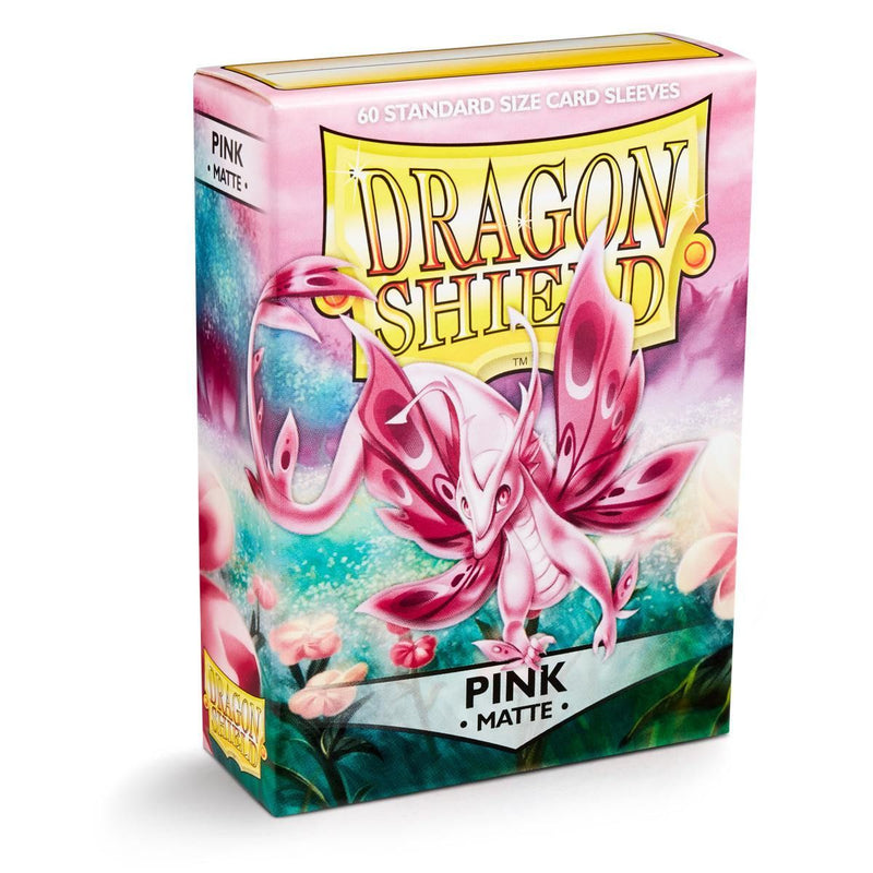 Matte 60 Standard Sleeves (Pink) | Dragon Shield