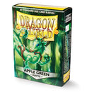 Matte 60 Standard Sleeves (Apple Green) | Dragon Shield