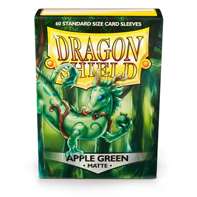 Matte 60 Standard Sleeves (Apple Green) | Dragon Shield