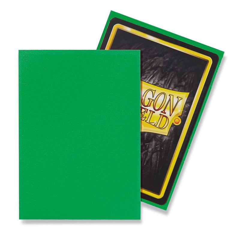 Matte 60 Standard Sleeves (Apple Green) | Dragon Shield