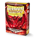 Matte 60 Standard Sleeves (Crimson) | Dragon Shield
