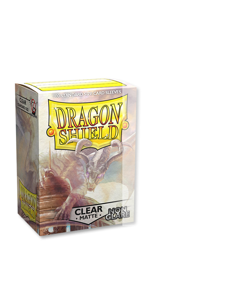 Matte Non-Glare Standard Sleeves (Clear) | Dragon Shield