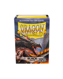 Matte Non-Glare Standard Sleeves (Black) | Dragon Shield
