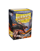 Matte Non-Glare Standard Sleeves (Black) | Dragon Shield