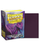 Matte Non-Glare Standard Sleeves (Purple) | Dragon Shield
