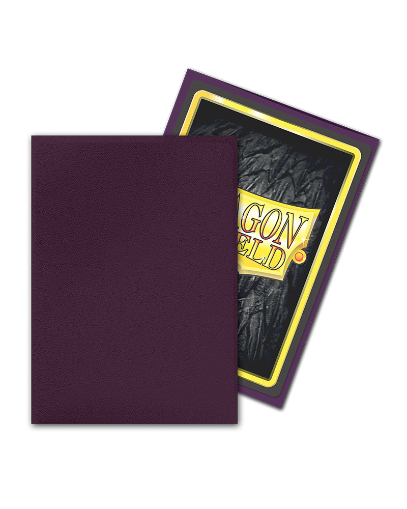 Matte Non-Glare Standard Sleeves (Purple) | Dragon Shield