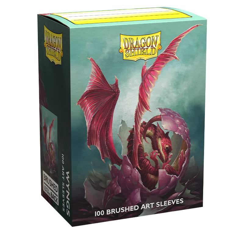 Brushed Art Standard Sleeves 'Wyngs' | Dragon Shield