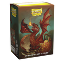 Brushed Art Standard Sleeves 'Sparky' | Dragon Shield