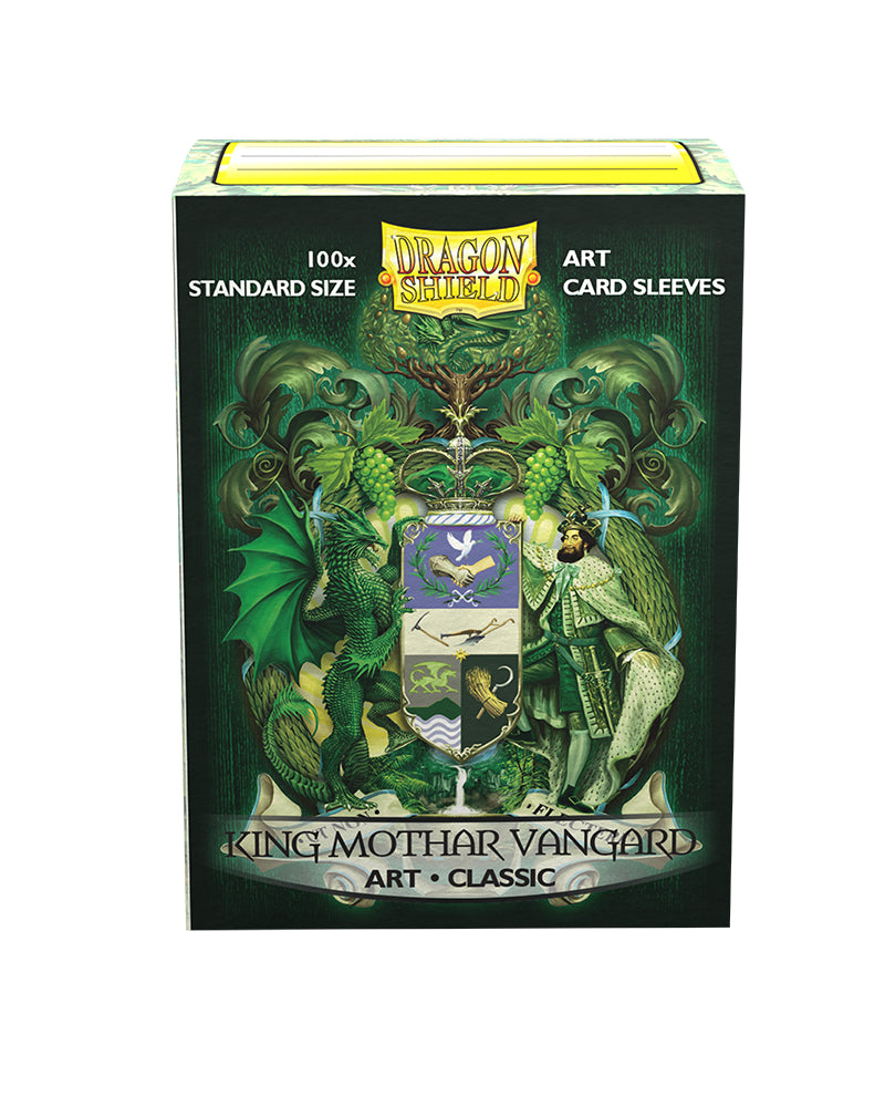 Classic Art Standard Sleeves 'King Mothar Vanguard' Coat-of-Arms | Dragon Shield