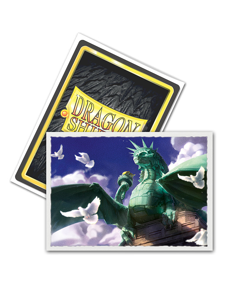 Matte Art Standard Sleeves 'Dragon of Liberty' | Dragon Shield