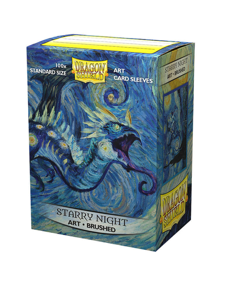 Brushed Art Standard Sleeves 'Starry Night' | Dragon Shield