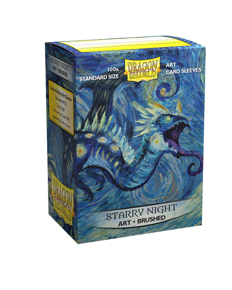 Brushed Art Standard Sleeves 'Starry Night' | Dragon Shield