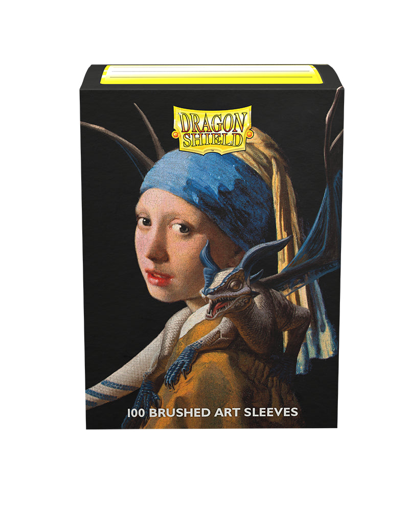 Brushed Art Standard Sleeves 'The Girl with The Pearl Earring' | Dragon Shield