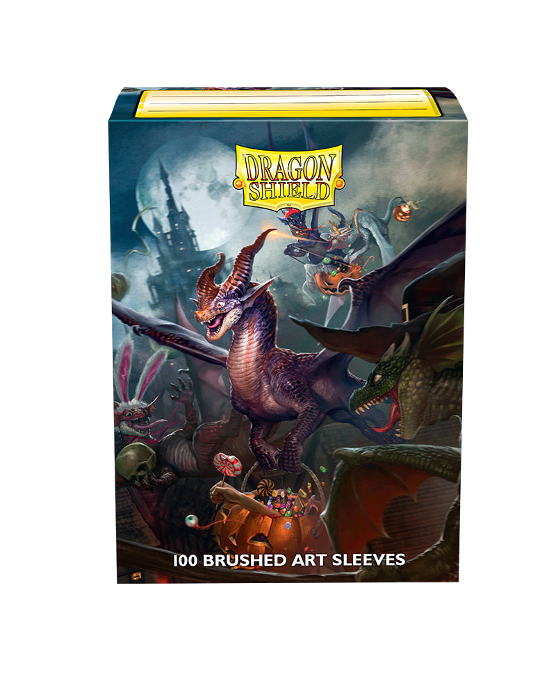 Brushed Art Standard Sleeves 'Halloween Dragon 2021' | Dragon Shield