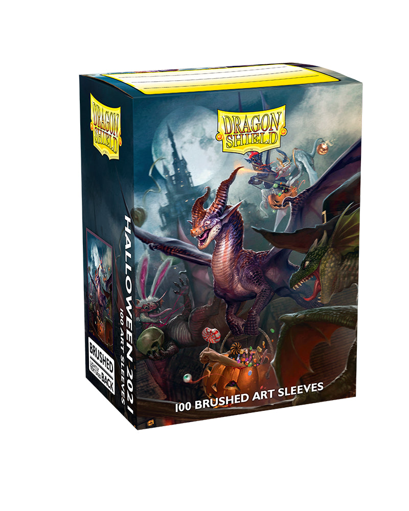 Brushed Art Standard Sleeves 'Halloween Dragon 2021' | Dragon Shield