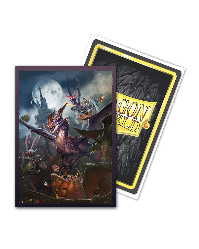 Brushed Art Standard Sleeves 'Halloween Dragon 2021' | Dragon Shield