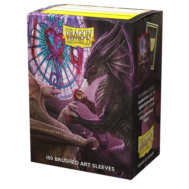 Brushed Art Standard Sleeves 'Valentine Dragon 2022' | Dragon Shield