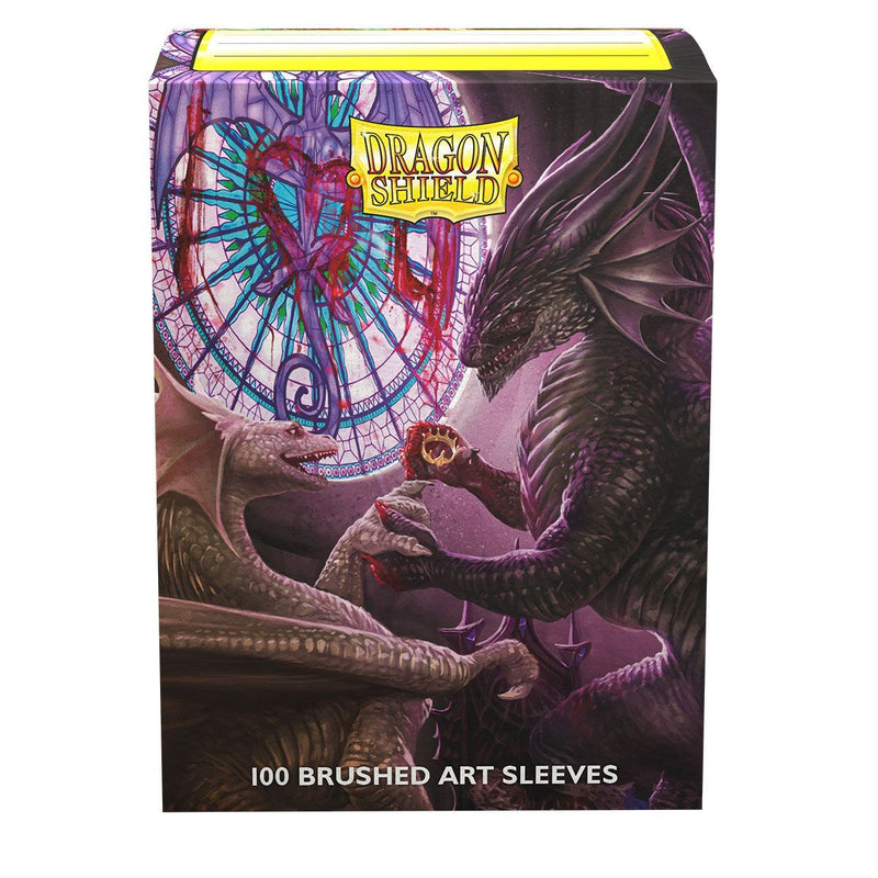 Brushed Art Standard Sleeves 'Valentine Dragon 2022' | Dragon Shield