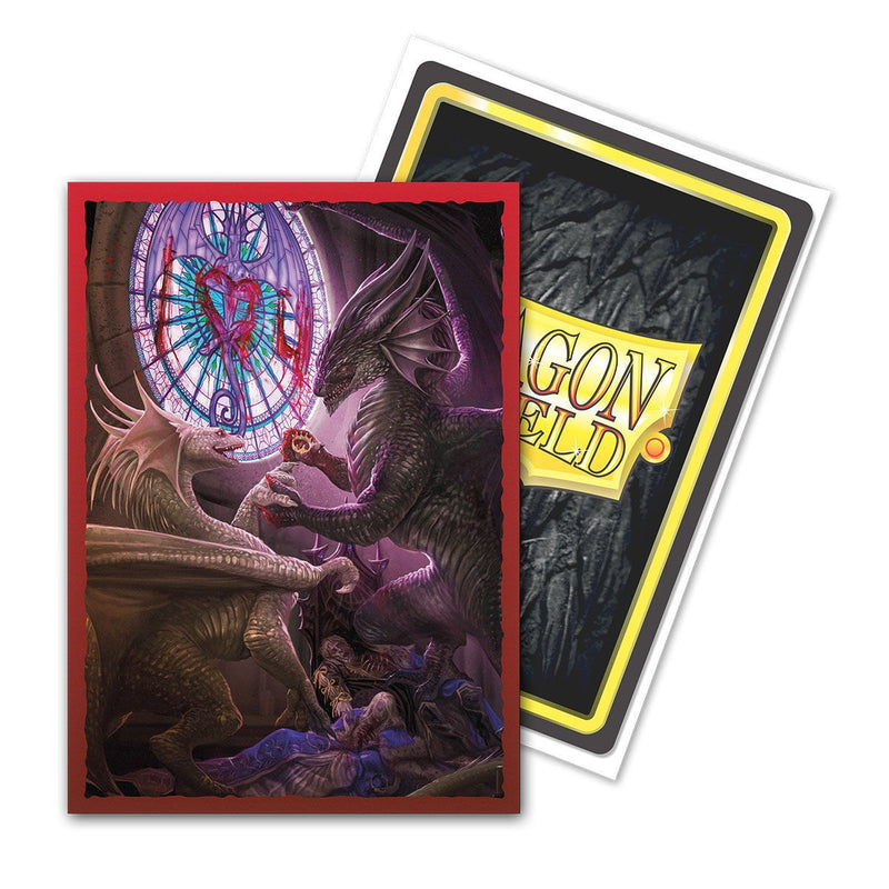 Brushed Art Standard Sleeves 'Valentine Dragon 2022' | Dragon Shield