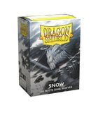 Matte Dual Standard Sleeves (Snow) | Dragon Shield
