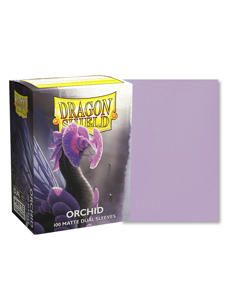 Matte Dual Standard Sleeves (Orchid) | Dragon Shield