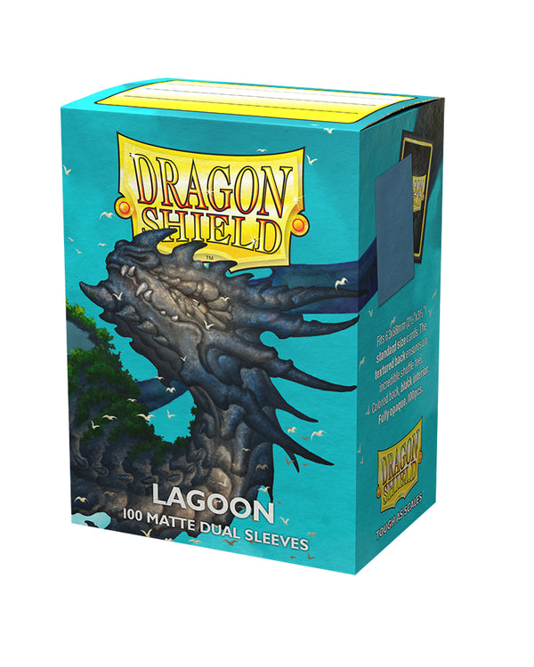 Matte Dual Standard Sleeves (Lagoon) | Dragon Shield
