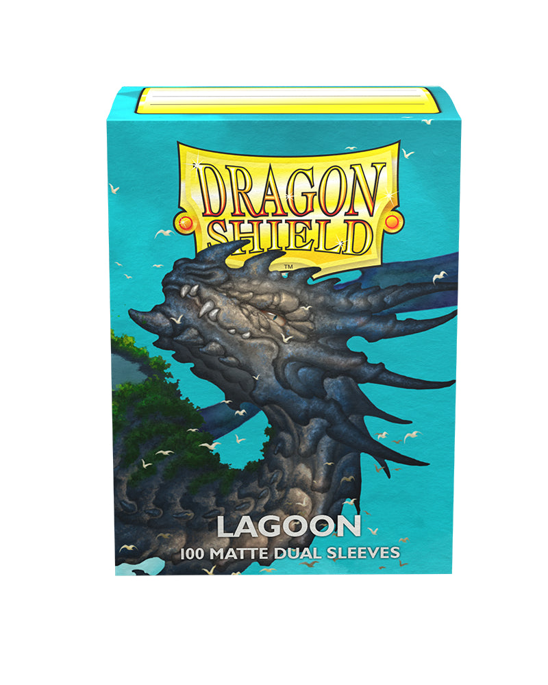 Matte Dual Standard Sleeves (Lagoon) | Dragon Shield