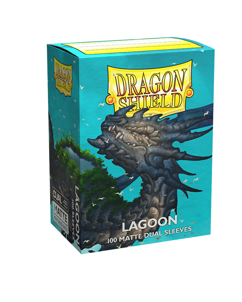 Matte Dual Standard Sleeves (Lagoon) | Dragon Shield