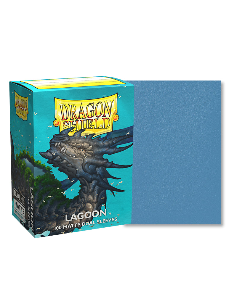 Matte Dual Standard Sleeves (Lagoon) | Dragon Shield