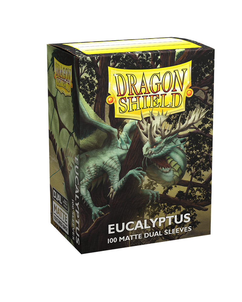 Matte Dual Standard Sleeves (Eucalyptus) | Dragon Shield