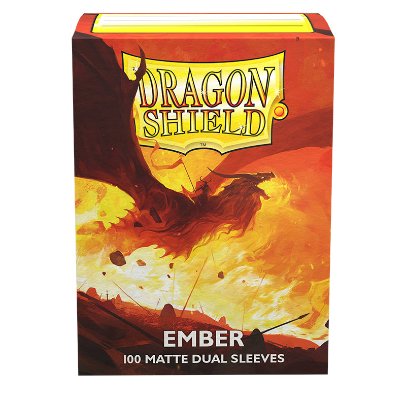 Matte Dual Standard Sleeves (Ember) | Dragon Shield