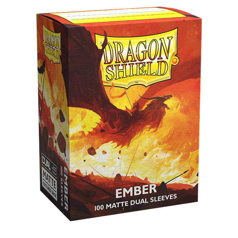 Matte Dual Standard Sleeves (Ember) | Dragon Shield