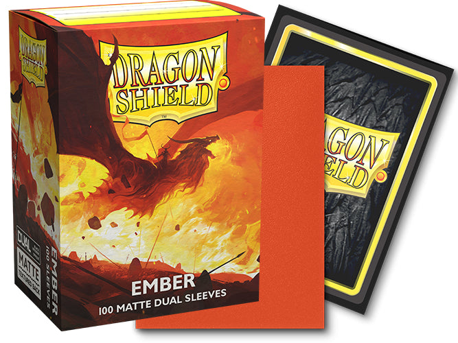 Matte Dual Standard Sleeves (Ember) | Dragon Shield