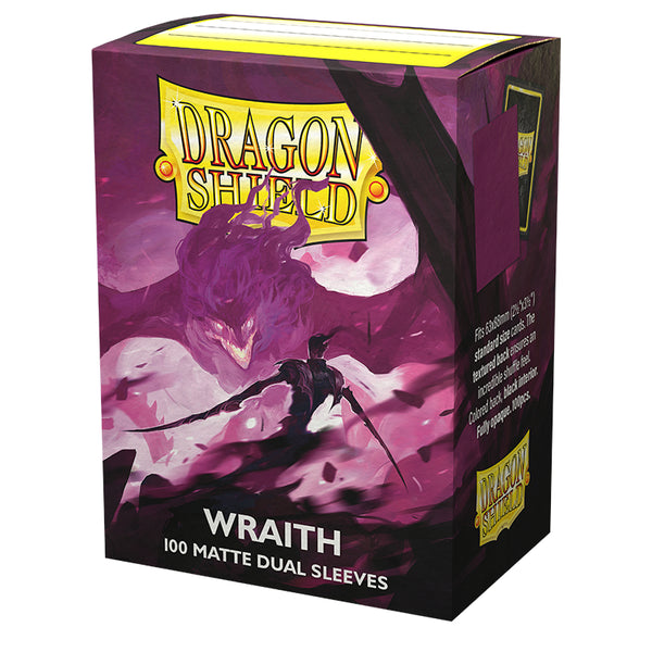 Matte Dual Standard Sleeves (Wraith) | Dragon Shield