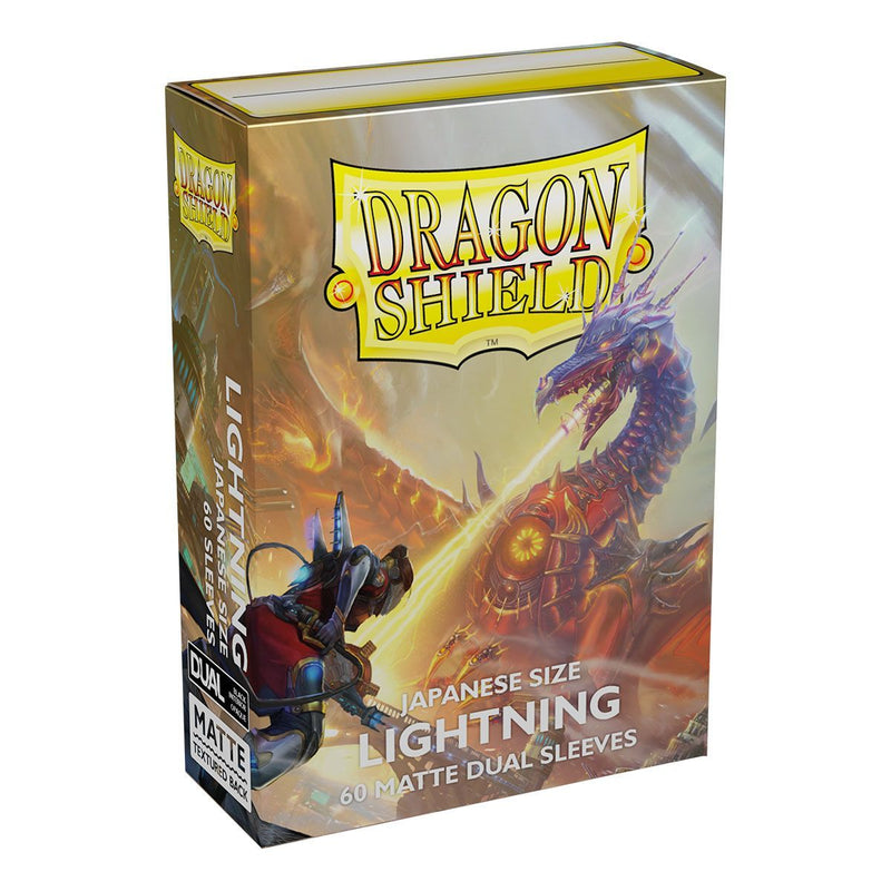 Matte Dual 60 Mini Sleeves (Lightning) | Dragon Shield