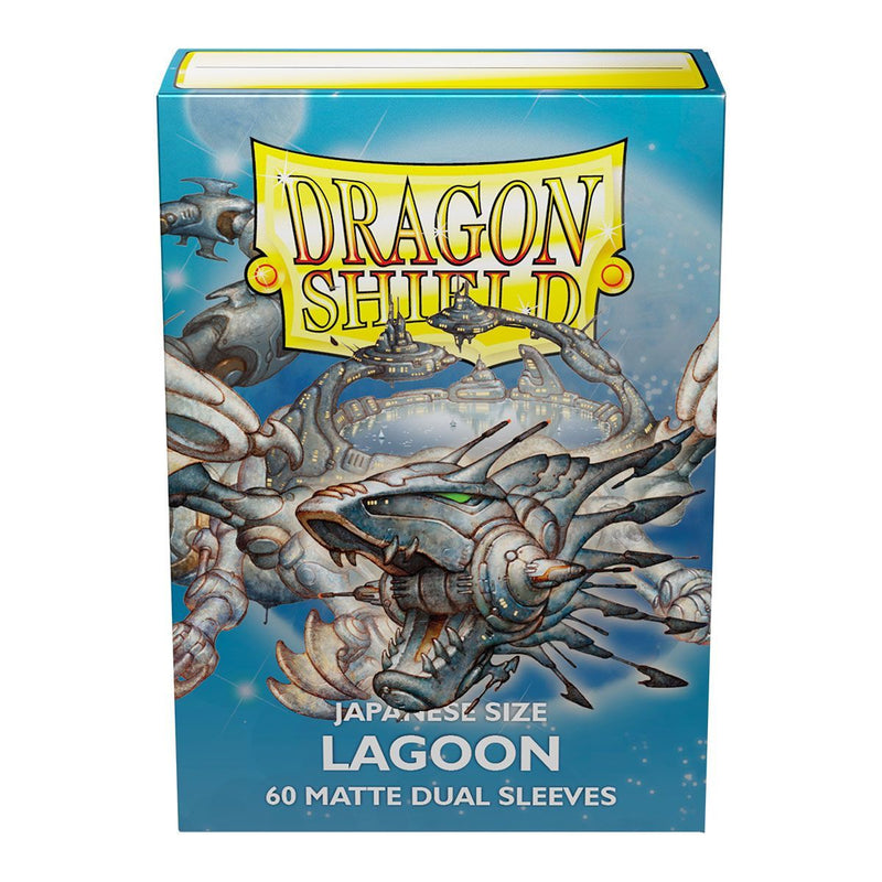 Matte Dual 60 Mini Sleeves (Lagoon) | Dragon Shield
