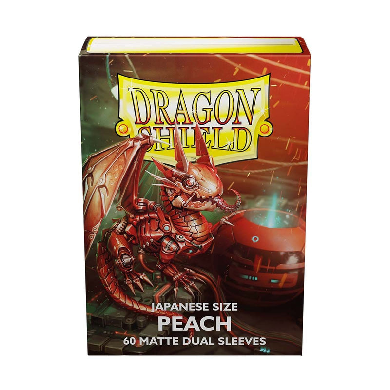 Matte Dual 60 Mini Sleeves (Peach) | Dragon Shield