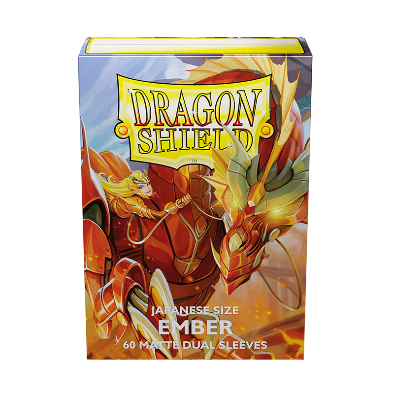 Matte Dual 60 Mini Sleeves (Ember) | Dragon Shield